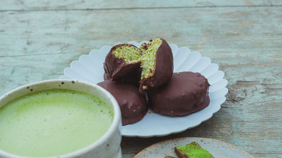 Matcha- & mint bounty