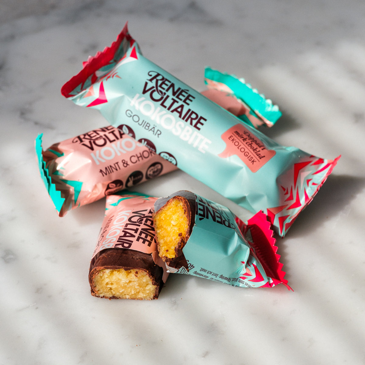 Kokosbite – Mint & Choklad