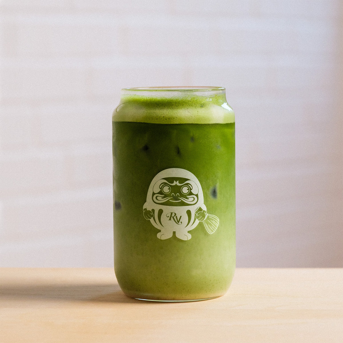 Glas – Matcha & Daruma