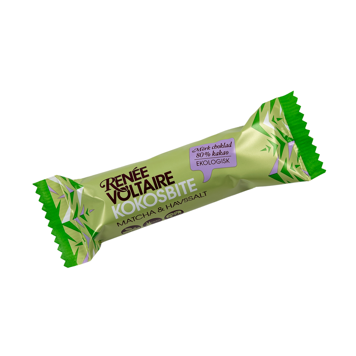 Kokosbite – Matcha & Havssalt