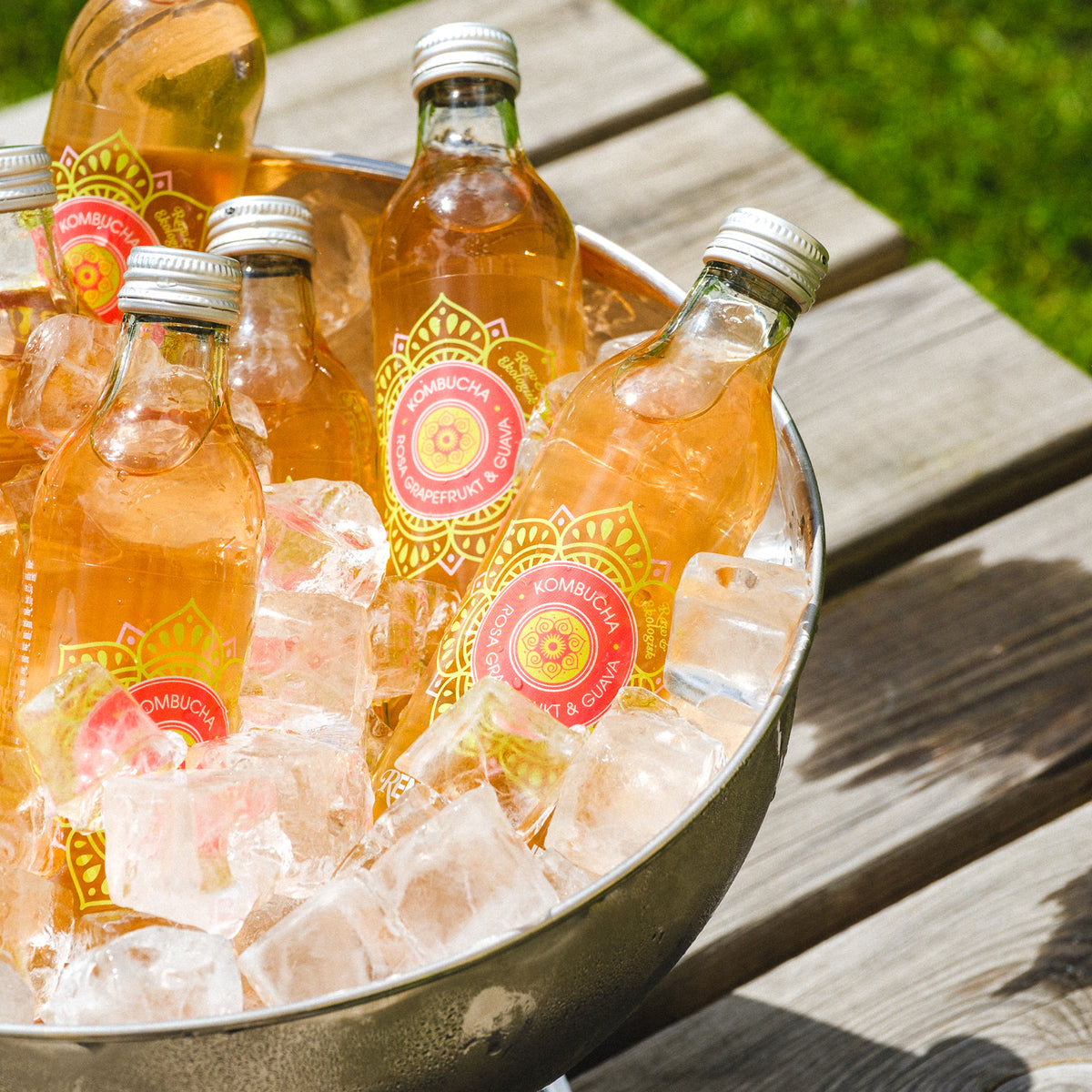 Kombucha – Rosa Grapefrukt & Guava