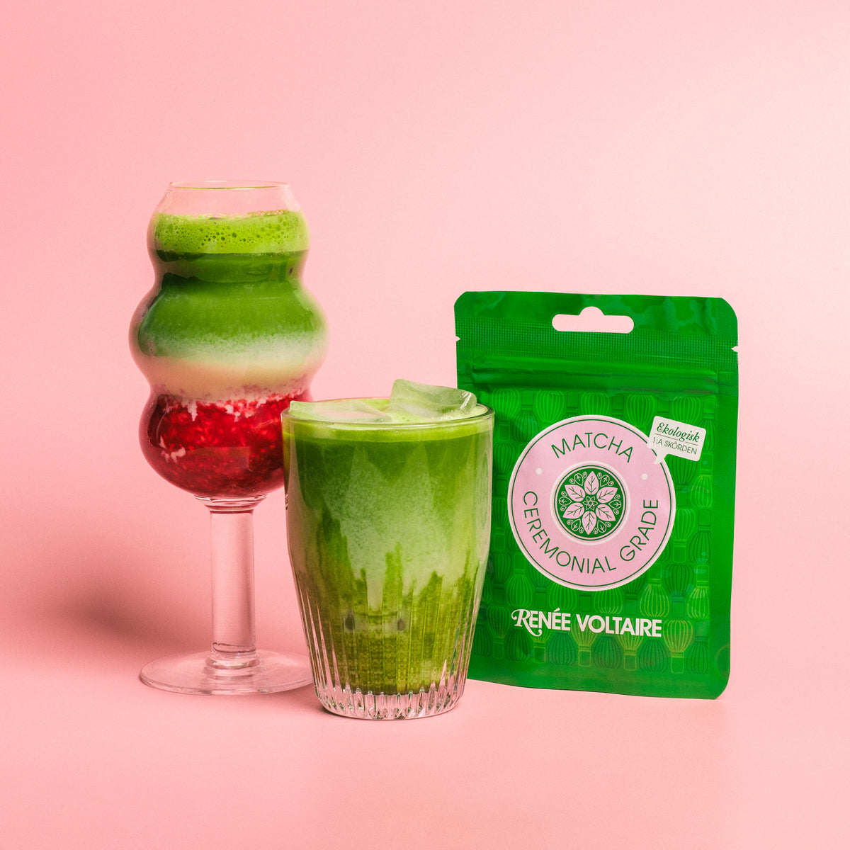 Premium ceremonial grade matcha av hög kvalitet, ekologiskt grönt tepulver för matcha latte och te