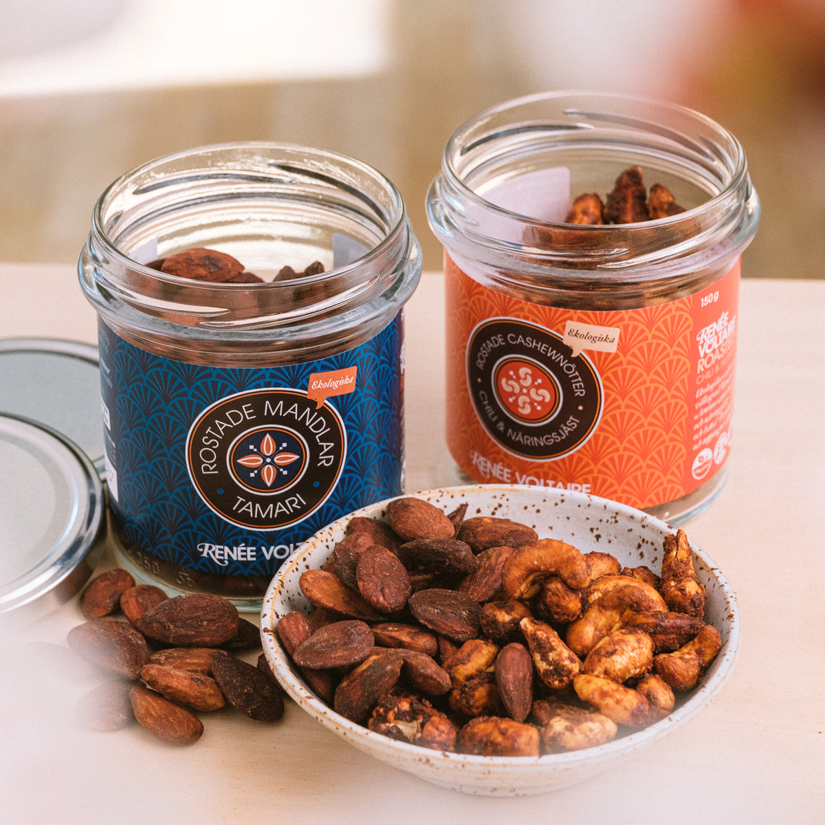 Rostade Cashewnötter – Chili & Näringsjäst