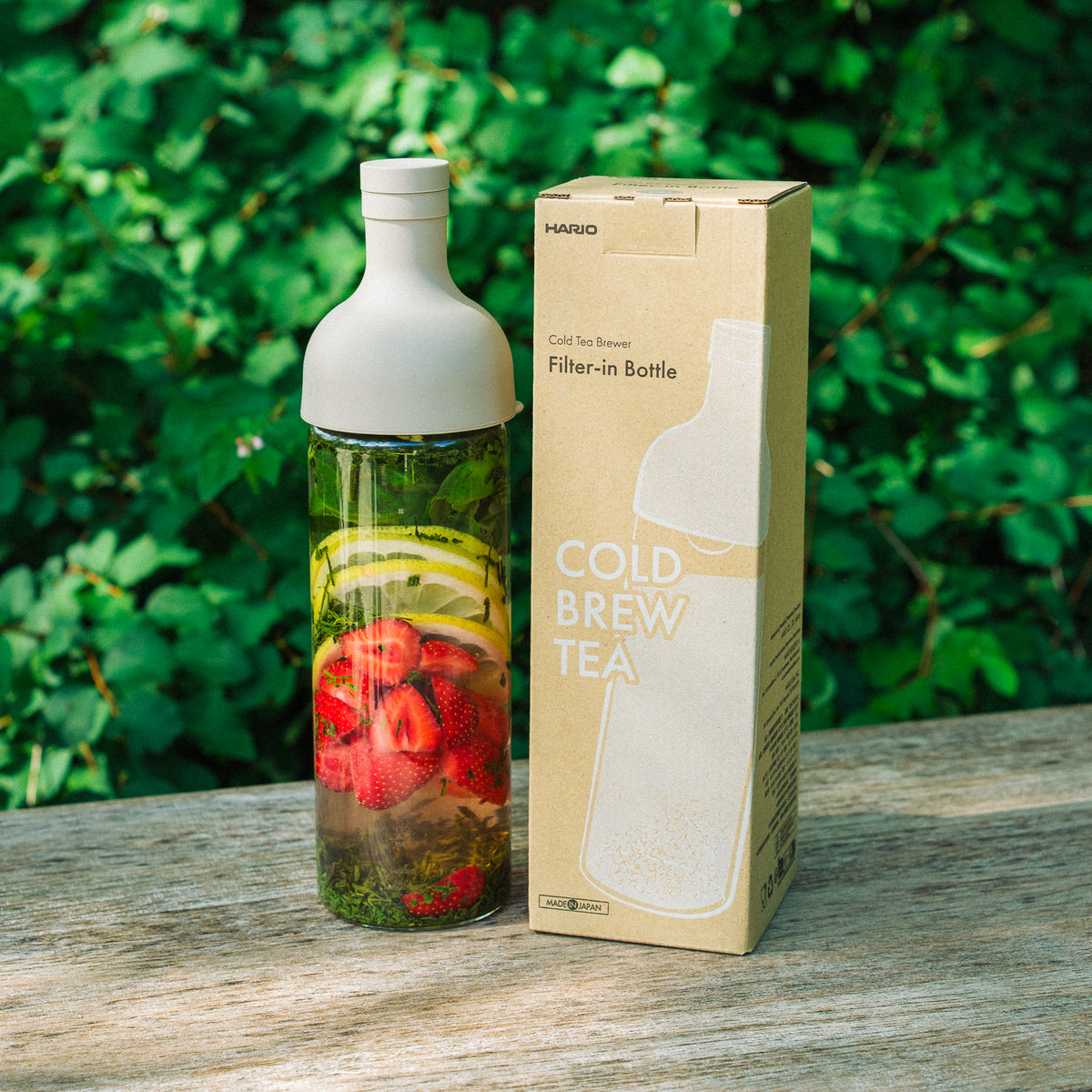 Cold Brew Bottle – Hario Glass/Beige