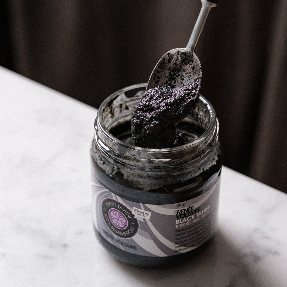 Svart Tahini – 100% Sesamfrön