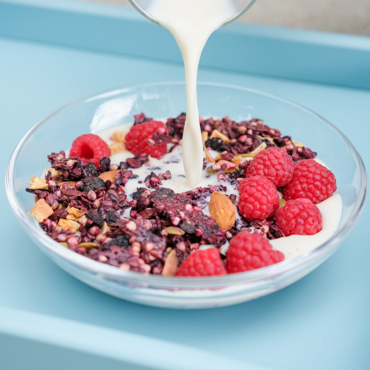 Raw Bovetegröt – Blåbär, Äpple & Kanel